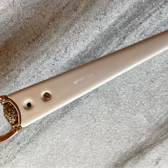 Gucci Authentic Eyeglasses Frame Prescription GG 3204 Q70 140 MM Gold Rose Clear - Picture 13 of 16